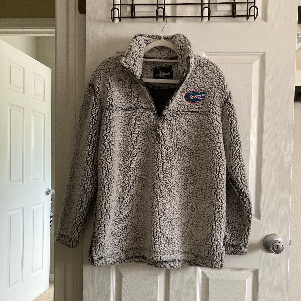Boxercraft UF Gators1/4 Zip Fleece Pullover M